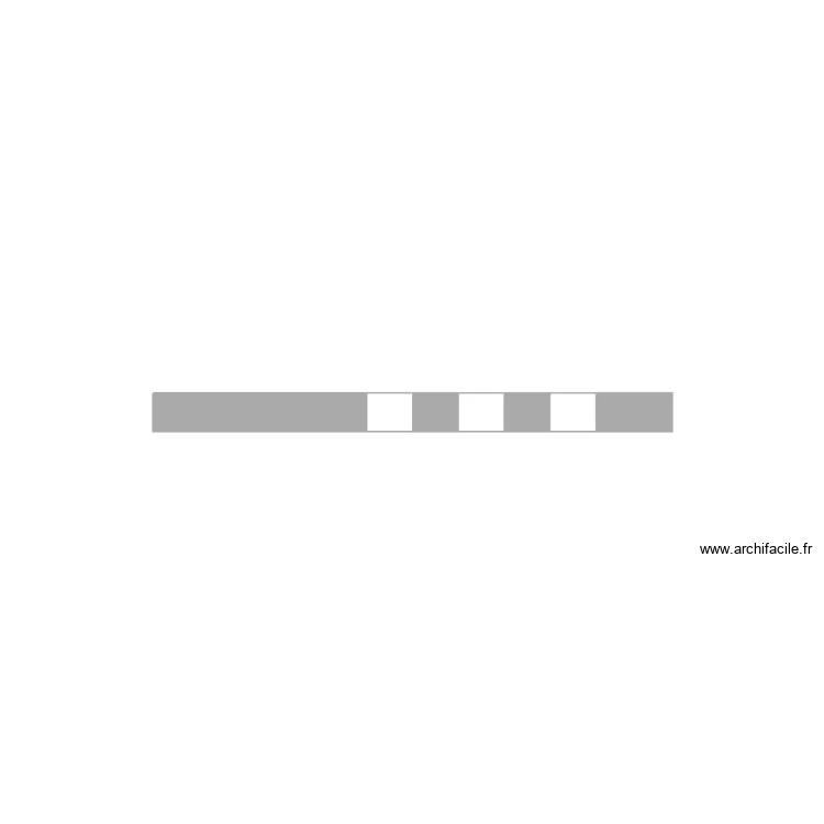 mur piscine st François. Plan de mur piscine st François. Plan de