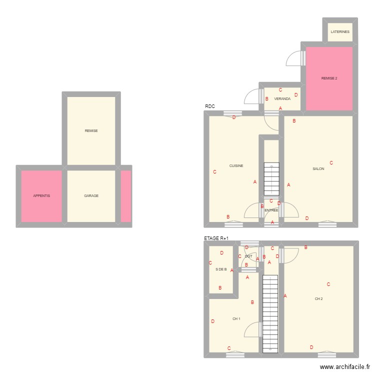 GREGORY. Plan de 0 pièce et 0 m2