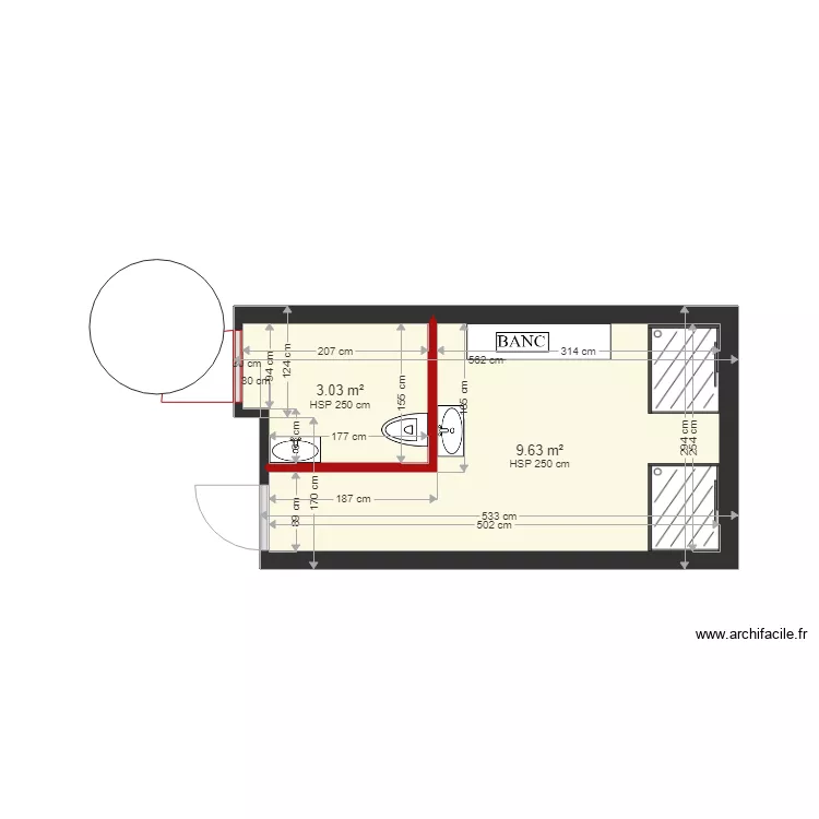 vestiaire femme2. Plan de vestiaire femme2. Plan de