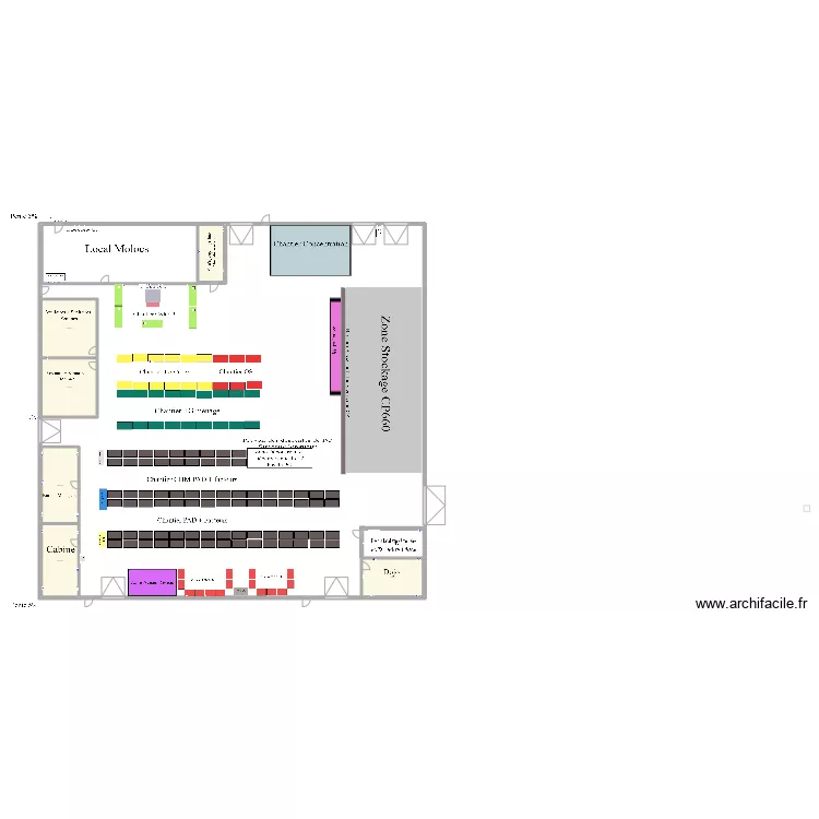 Alata. Plan de 