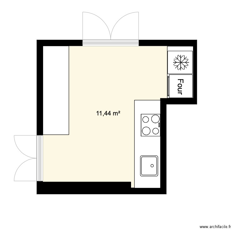 cirque cuisine. Plan de 0 pièce et 0 m2