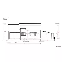 Studio Picholine Projet 03 18 5 PC Fa&ccedil;ade Est  Pool house