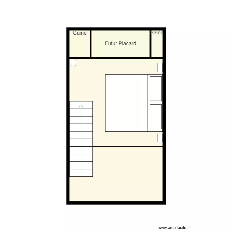 Mezzanine KAYELA. Plan de 