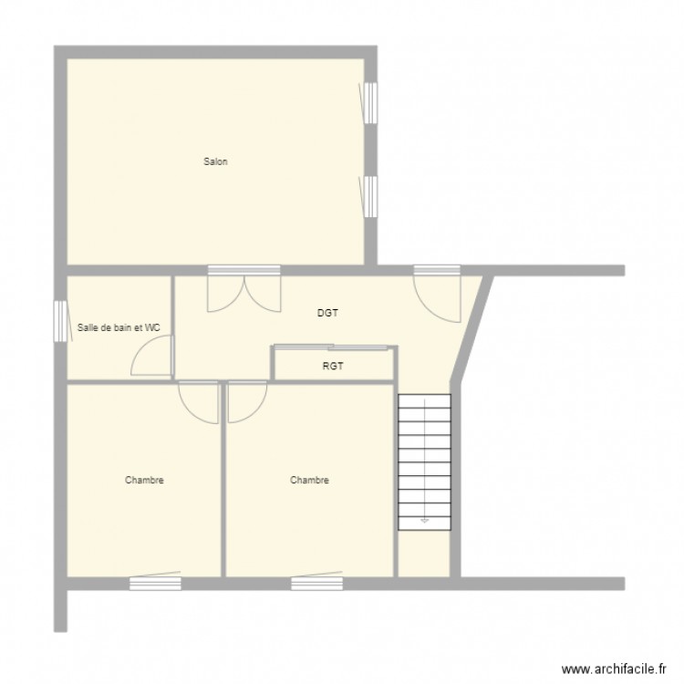 PLAN CAF FAYOLLE. Plan de 0 pièce et 0 m2