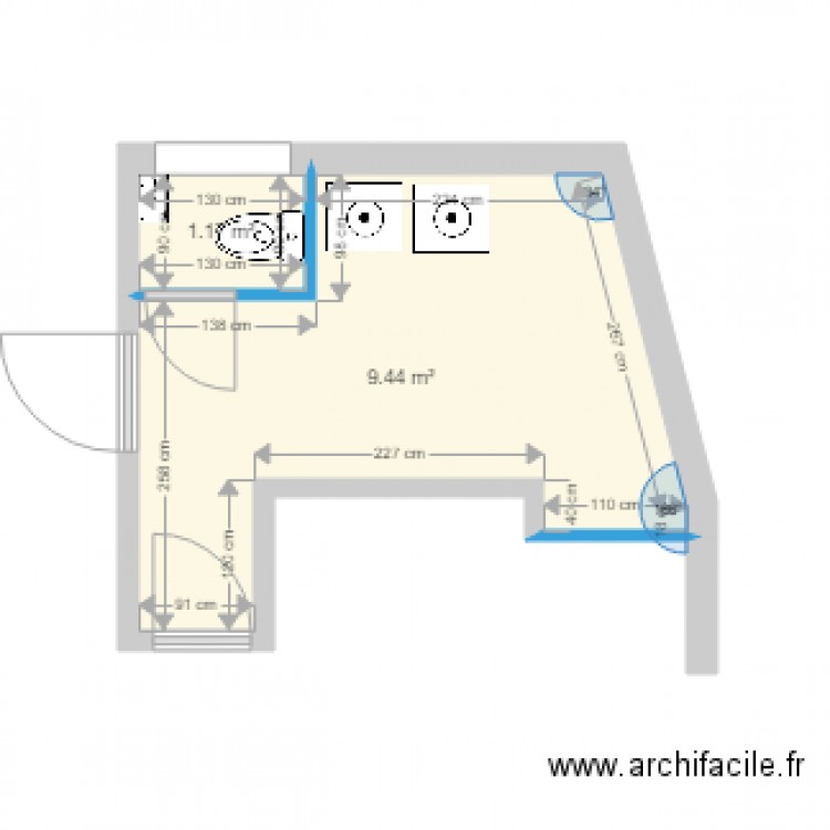 SOUS SOL SAB2. Plan de 0 pièce et 0 m2