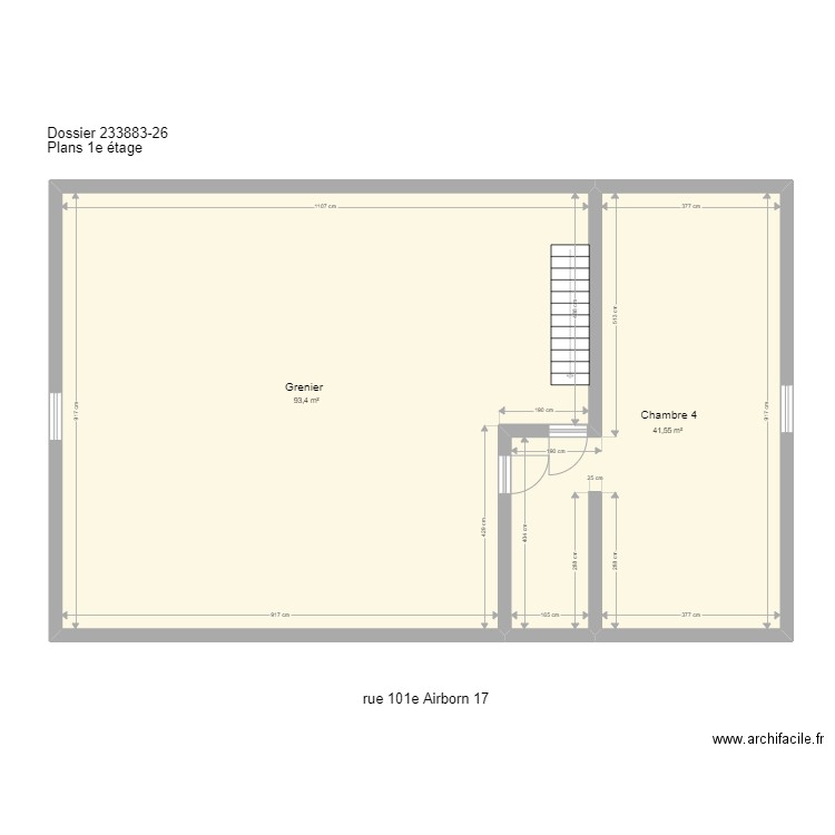 airborn 1. Plan de 0 pièce et 0 m2