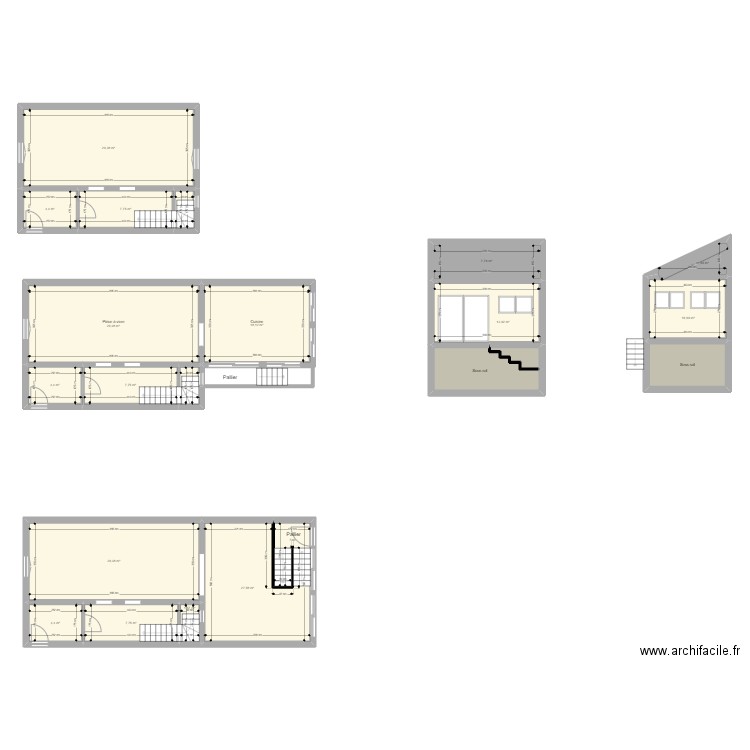 RIGNAULT BONNEFOND. Plan de 0 pièce et 0 m2