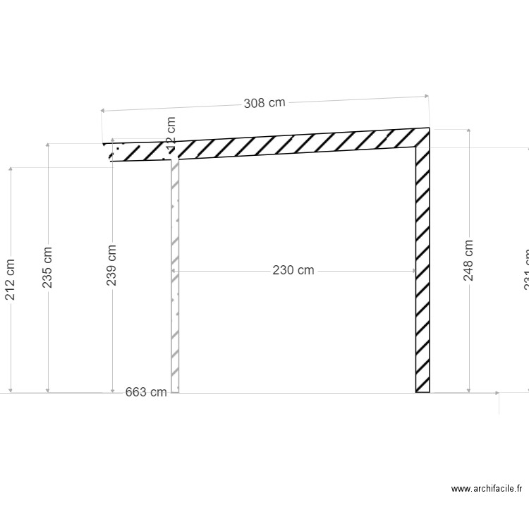 coter pergolas. Plan de 0 pièce et 0 m2