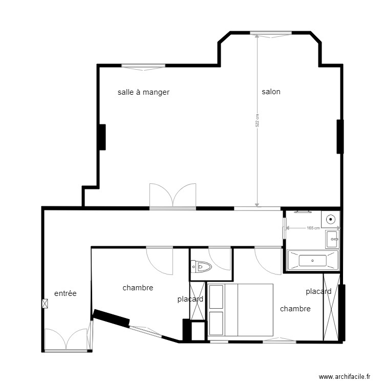 luc julie 2. Plan de 0 pièce et 0 m2