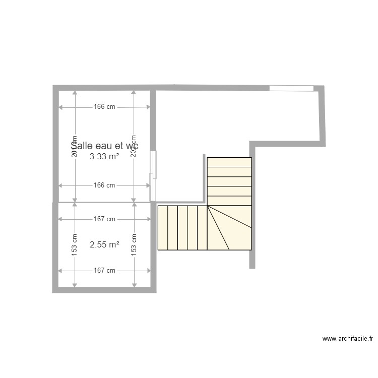 ETAGE. Plan de 0 pièce et 0 m2