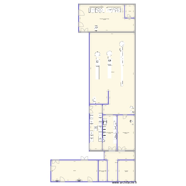 Projet Cuisines HL v6. Plan de 0 pièce et 0 m2