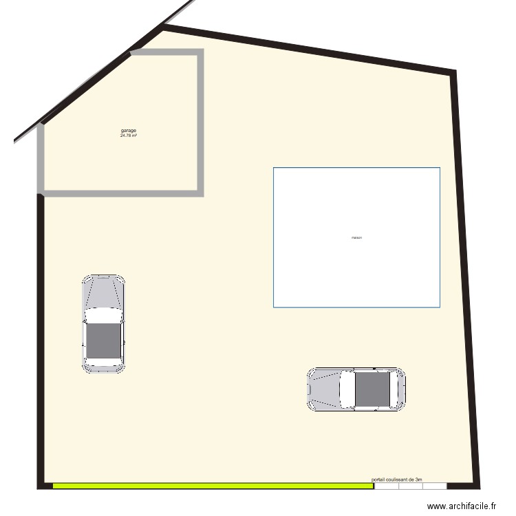 cloture maison. Plan de 0 pièce et 0 m2