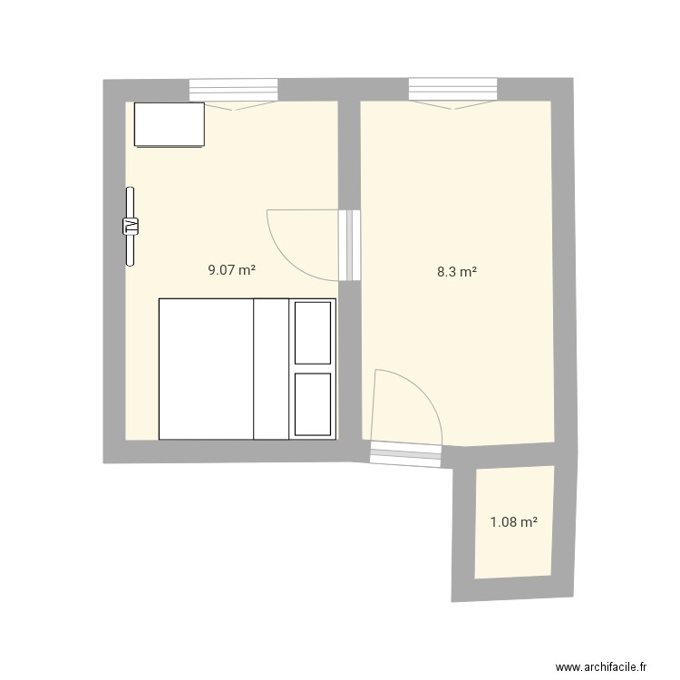 Appartement . Plan de 0 pièce et 0 m2