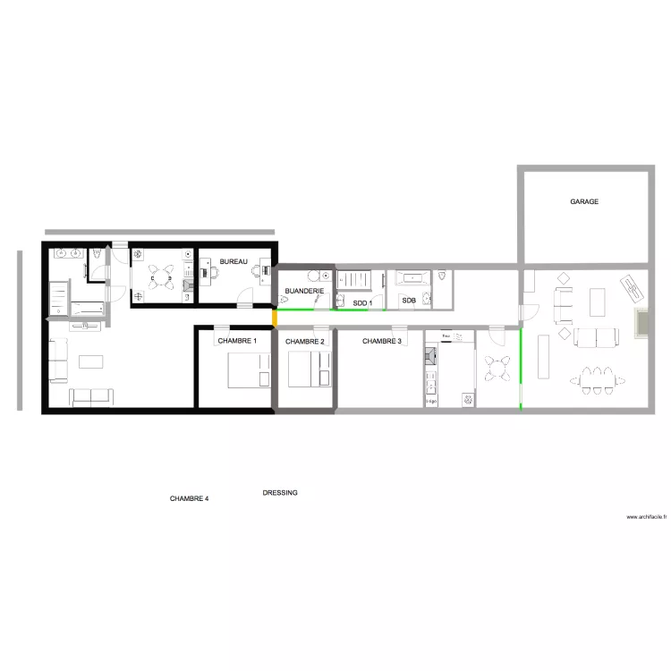 annexe vedrin. Plan de 