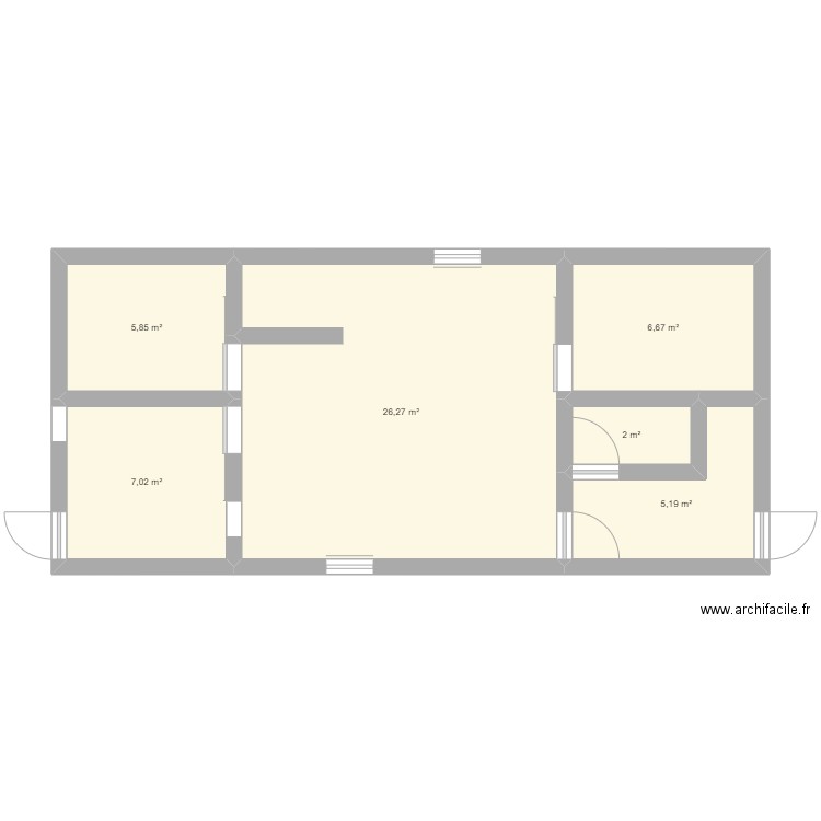 fromagerie. Plan de 0 pièce et 0 m2