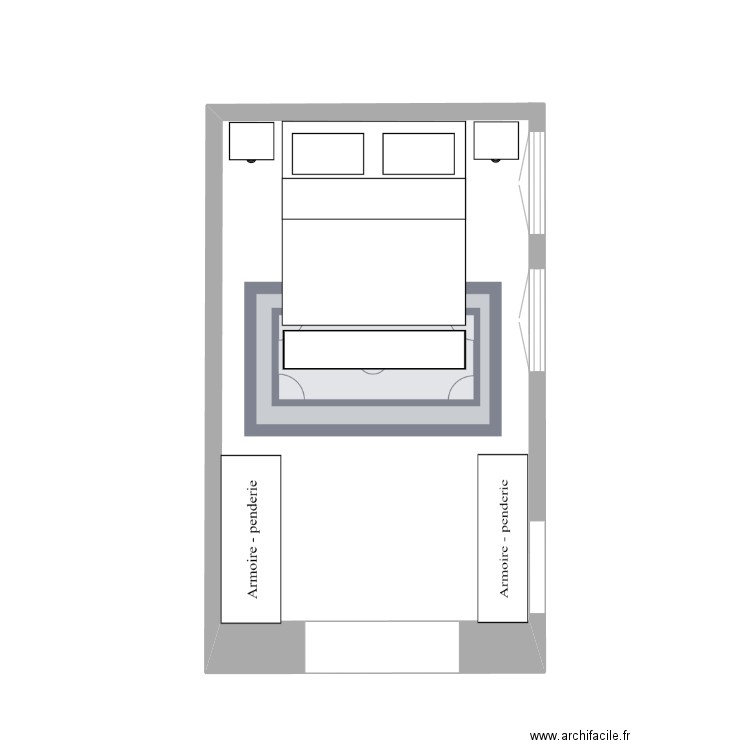 Pynes - bedroom 1. Plan de 0 pièce et 0 m2