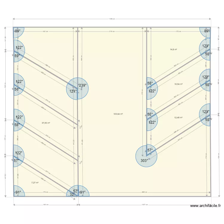 parking. Plan de parking. Plan de