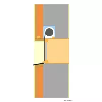 Plan de coupe fen&ecirc;tre