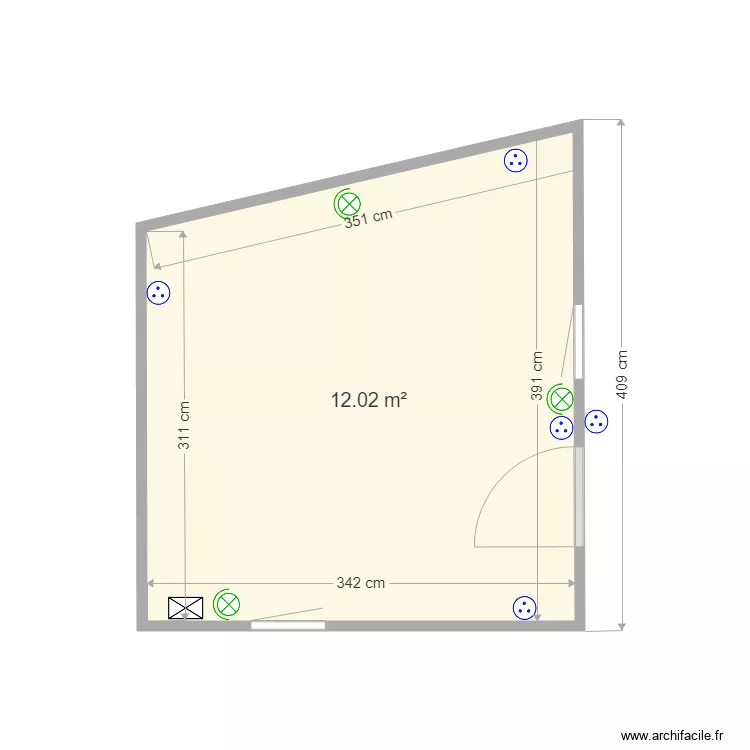 plan jardinet. Plan de 