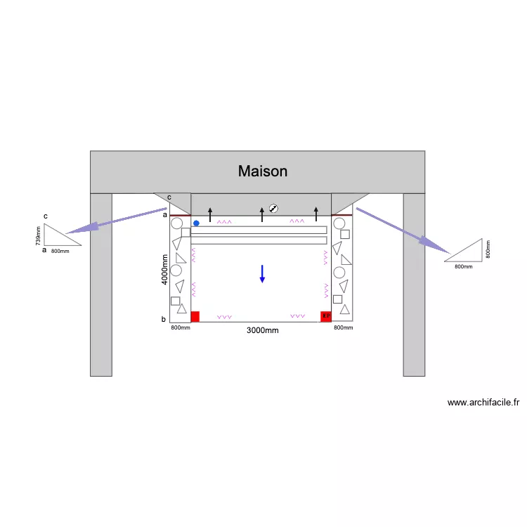 CATARINA TAVIRA. Plan de 