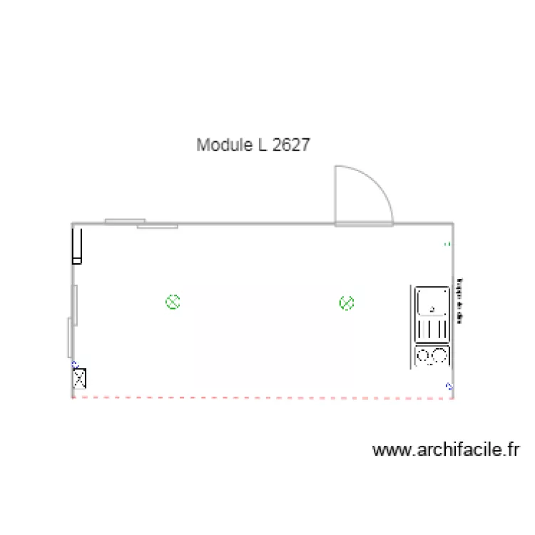 Module L 2627 b. Plan de 