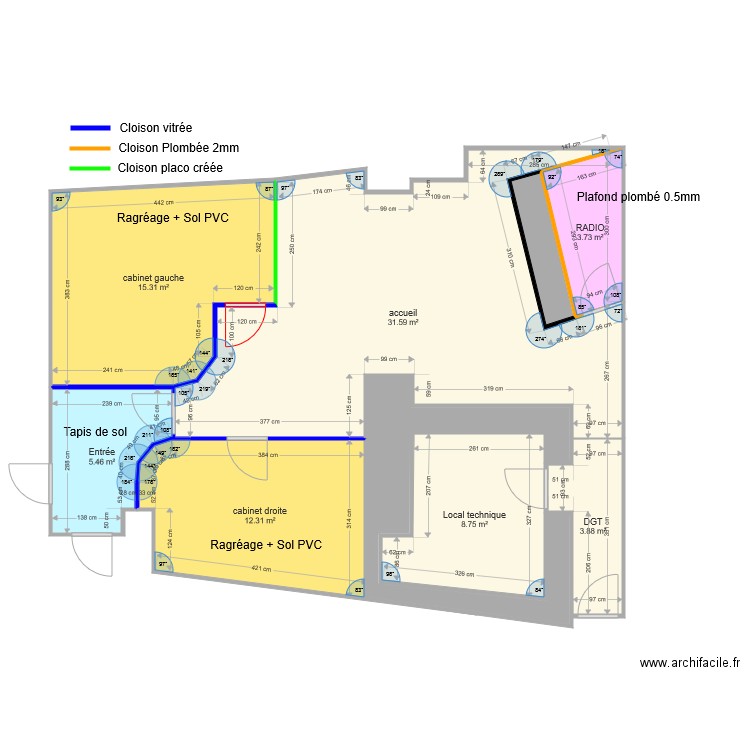 Astaffort RDC. Plan de 0 pièce et 0 m2