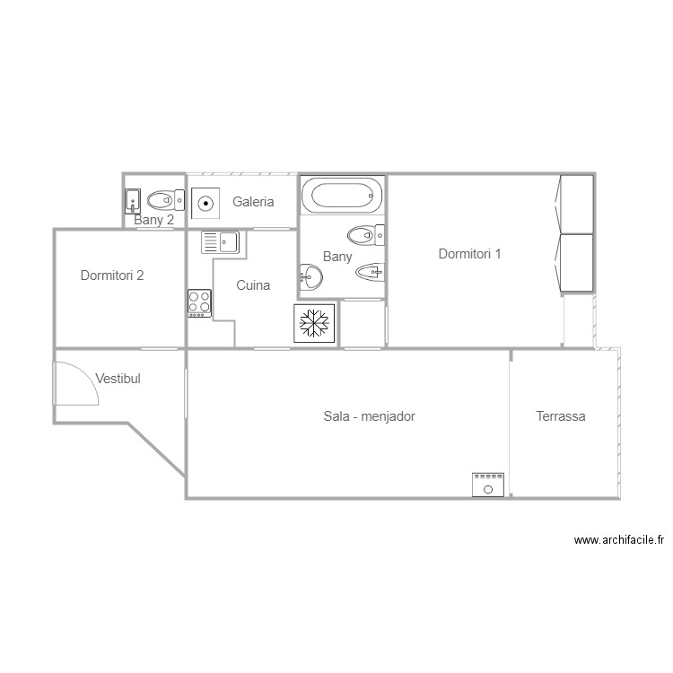 ColetEspanya. Plan de 0 pièce et 0 m2