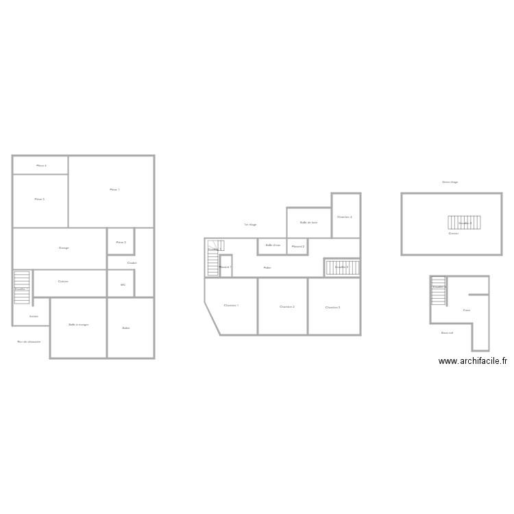 chateau porcien faubourg liesse. Plan de 0 pièce et 0 m2