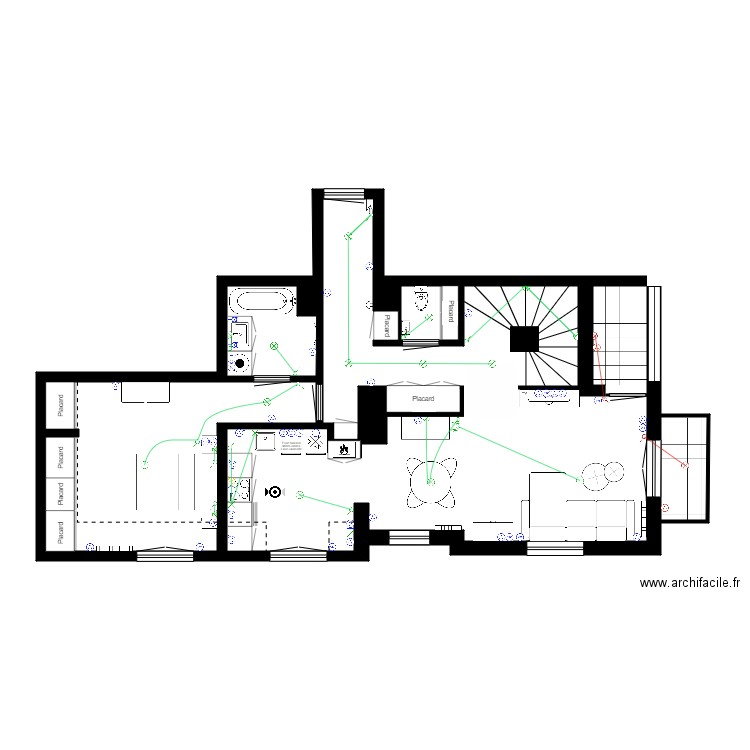 sofianejaberrdcelectricite. Plan de 0 pièce et 0 m2