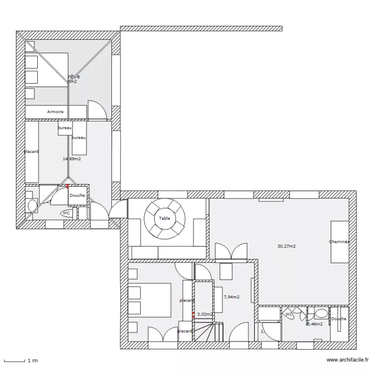 Maison Yvetot RDC Modif extension 4. Plan de Maison Yvetot RDC Modif extension 4. Plan de