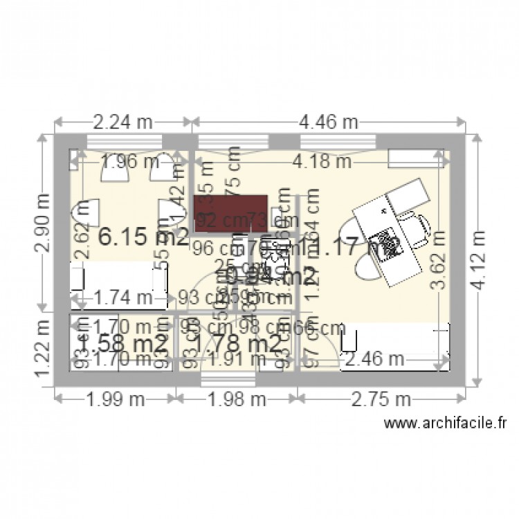 Schulmann PLAN 2D projet définitif. Plan de 0 pièce et 0 m2