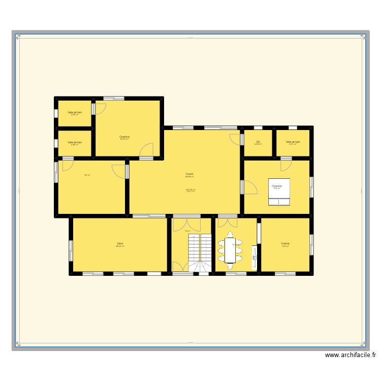 PROJET 1. Plan de 0 pièce et 0 m2