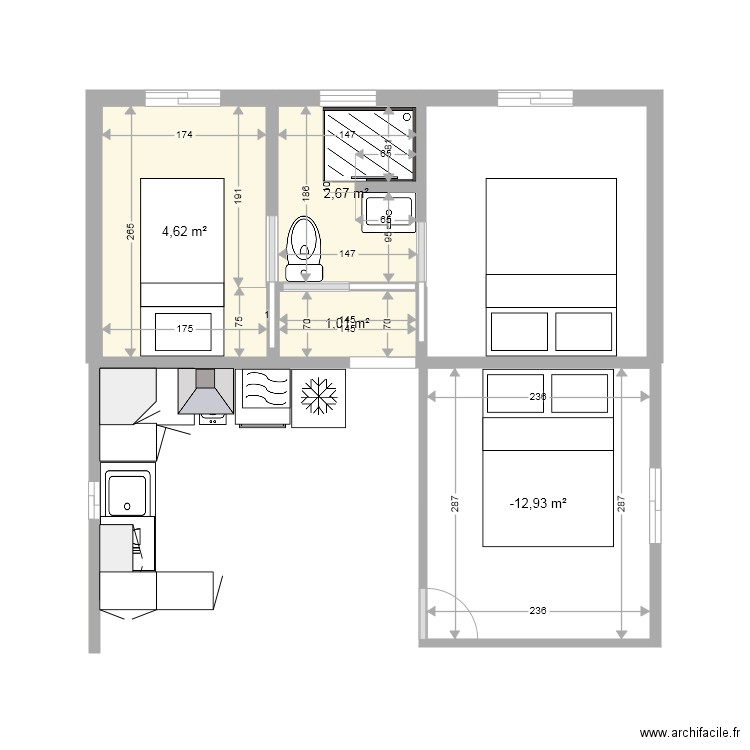 Etage 1053 003. Plan de 0 pièce et 0 m2