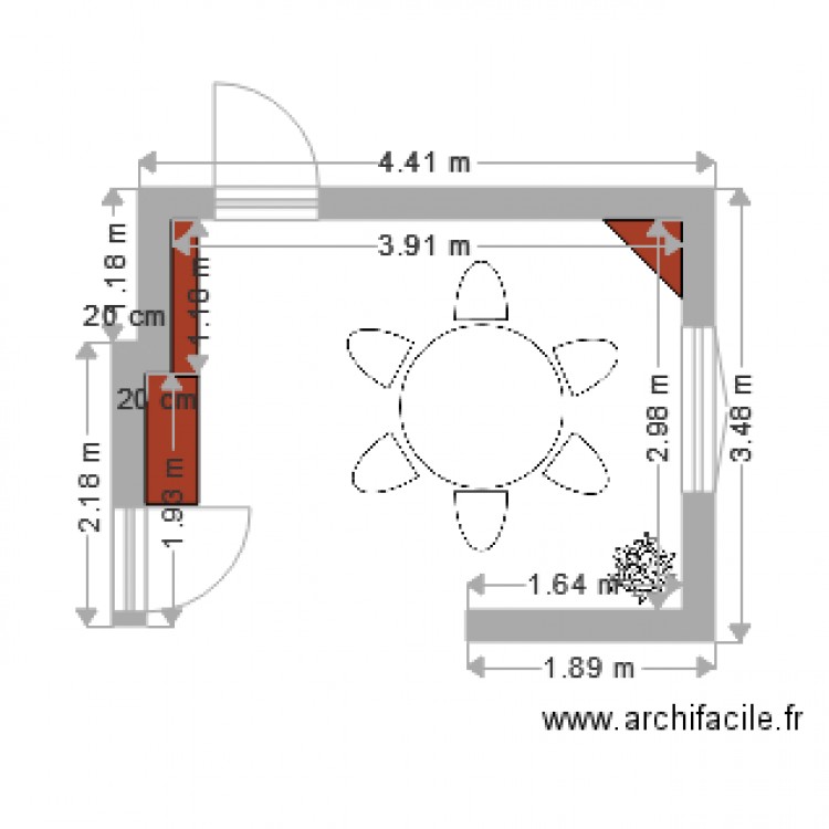 SALON 2015. Plan de 0 pièce et 0 m2