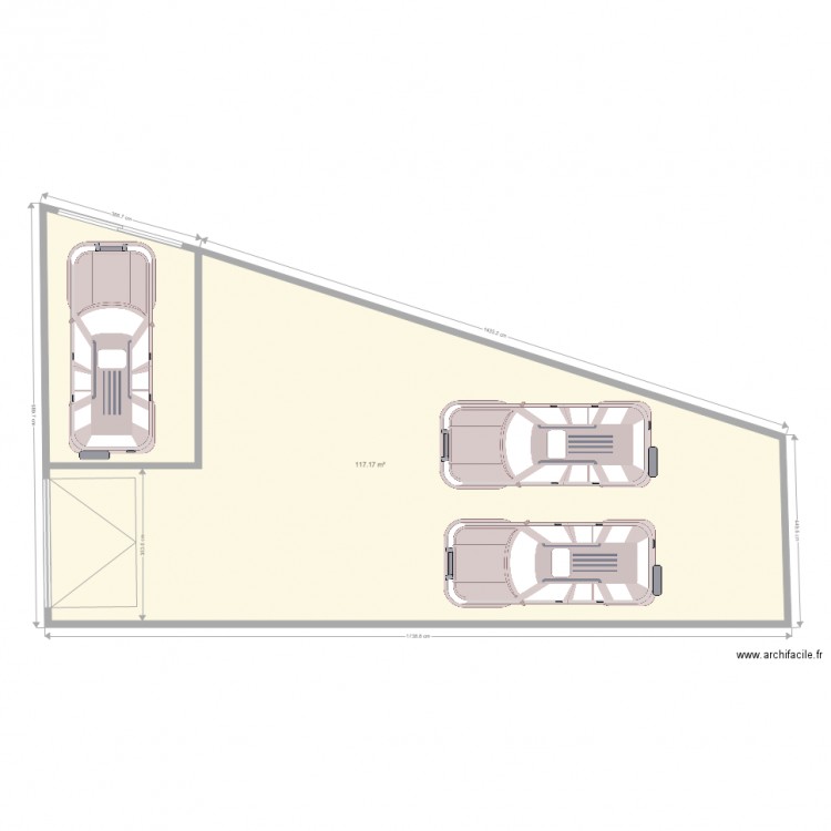 Terrain 127 m. Plan de 0 pièce et 0 m2