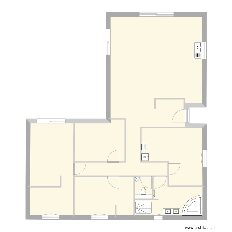 Projet maison SESG2. Plan de 0 pièce et 0 m2
