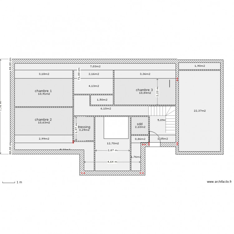 etage 4. Plan de 0 pièce et 0 m2