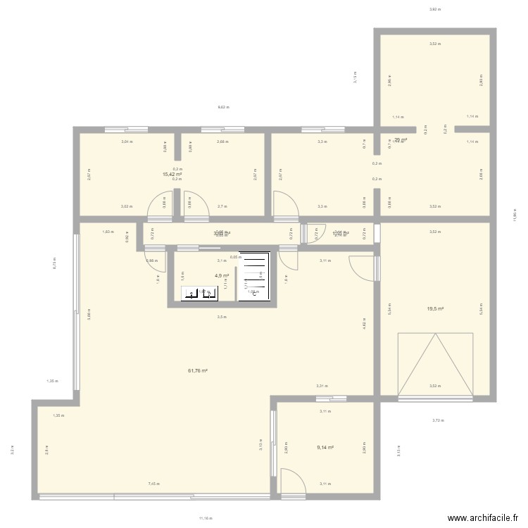 Maison Christelle et Ludo Après. Plan de 0 pièce et 0 m2