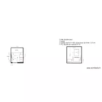 sdb bourhis plan elec vue de face
