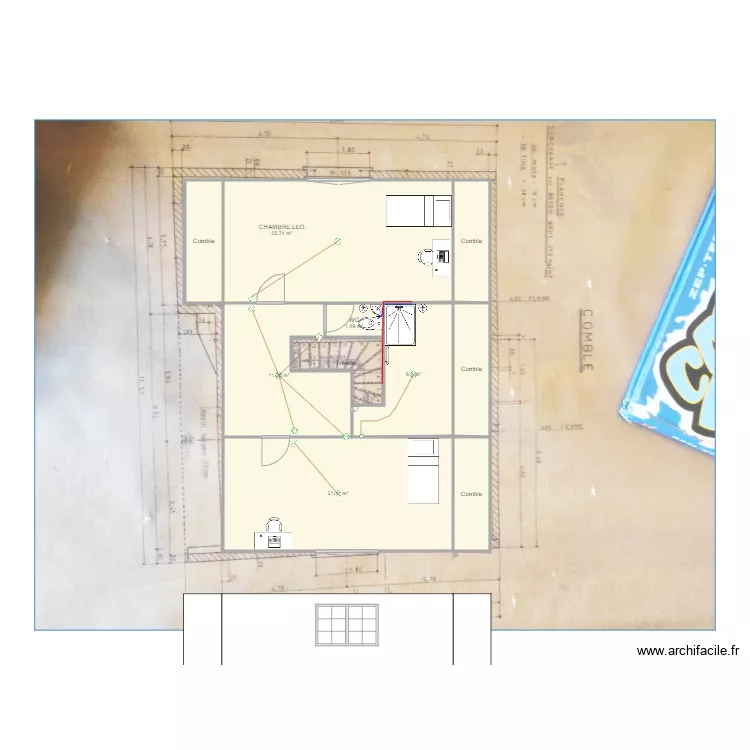 combles2021. Plan de 