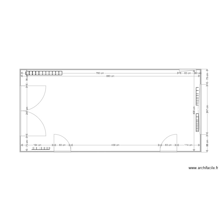 salon. Plan de 0 pièce et 0 m2