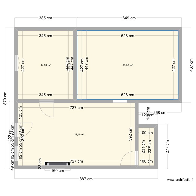 Lamont. Plan de 0 pièce et 0 m2