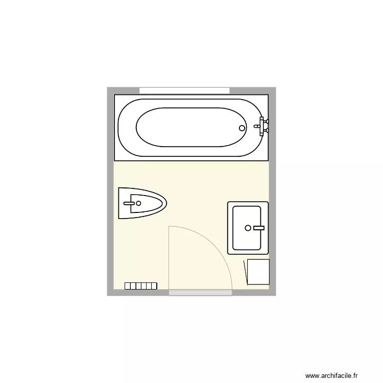plan avant travaux kerleo. Plan de 