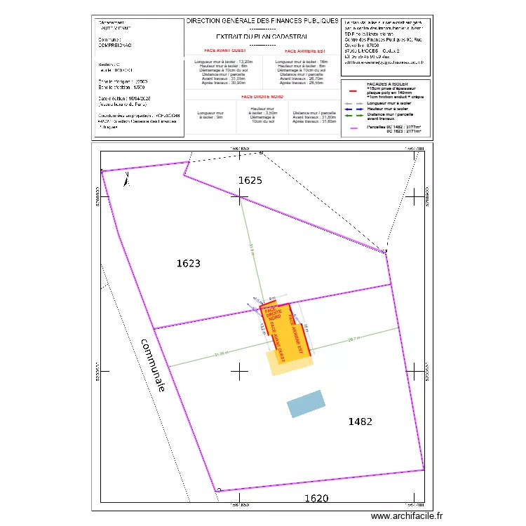 DP02 LEDON. Plan de 