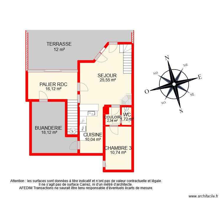 BI 11484 RDC . Plan de 0 pièce et 0 m2