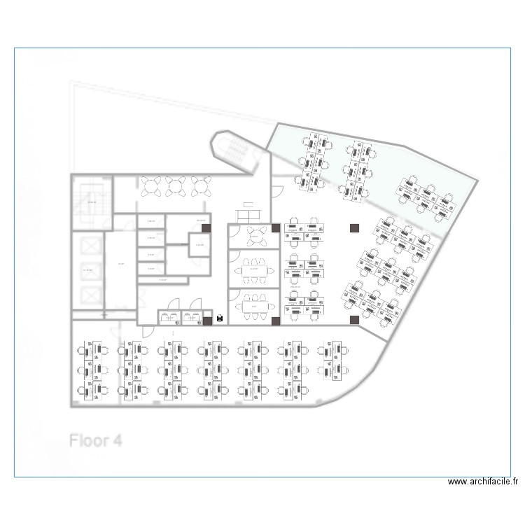 castilho 2 piso 3 v4. Plan de 0 pièce et 0 m2