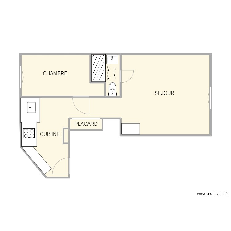 APPT 10. Plan de 0 pièce et 0 m2