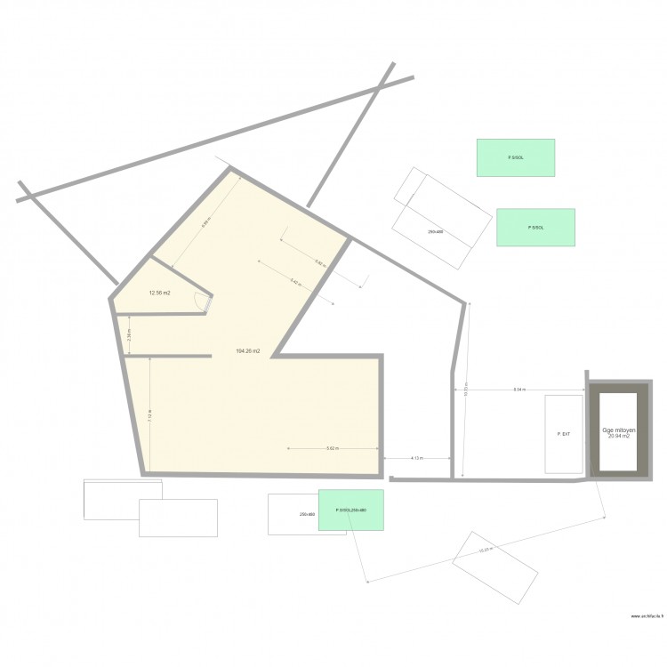 issy Les Mx SSOL der cel. Plan de 0 pièce et 0 m2