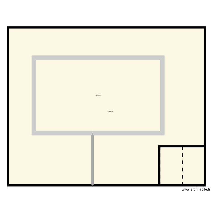 Faizudin. Plan de 2 pièces et 462 m2