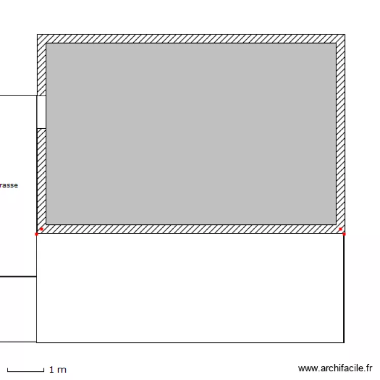 Terrasse 2014. Plan de 